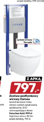 Zestaw podtynkowy wirowy Camea promocja w Bricomarche