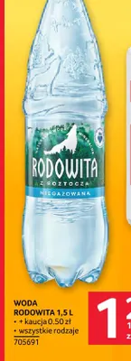 Woda Rodowita promocja w Selgros