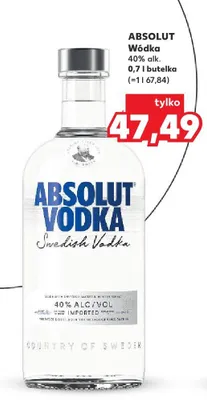 Wódka Swedish Vodka promocja w Kaufland
