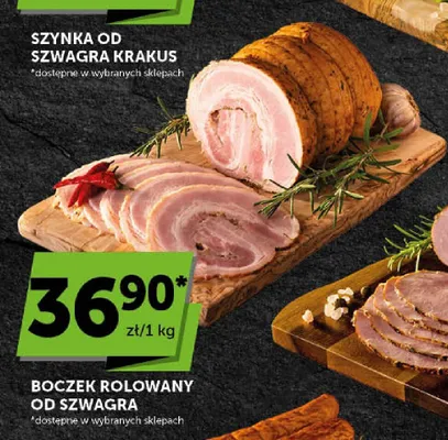 Boczek rolowany od Szwagra Krakus promocja w ABC