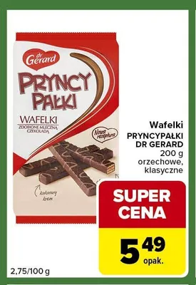 Wafelki Pryncypałki Dr Gerard klasyczne promocja w Carrefour Express