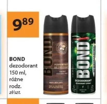 Dezodorant Bond promocja w Drogerie Laboo