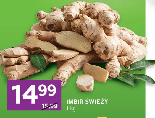 Imbir świeży promocja w Stokrotka