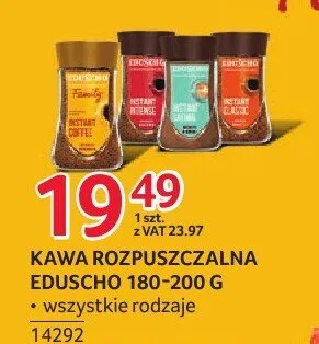 Kawa rozpuszczalna Eduscho promocja w Selgros