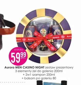 Zestaw prezentowy Casino Night Aurora Men promocja w Drogerie Jasmin