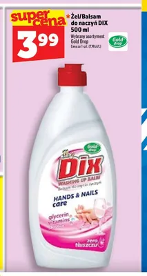 Balsam do naczyń Dix Hands & Nails Care promocja w TOPAZ