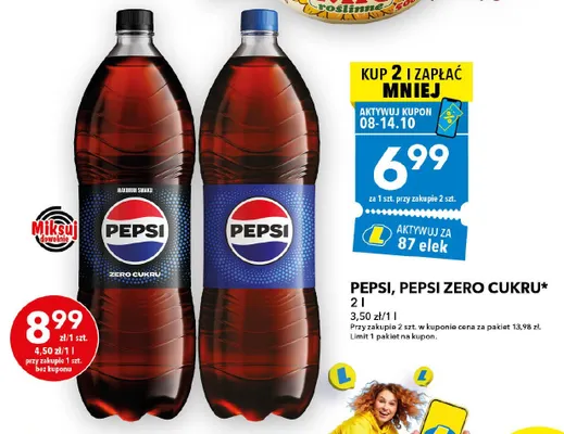 Napój gazowany Pepsi promocja w LEWIATAN