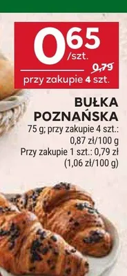 Bułka poznańska promocja w Stokrotka