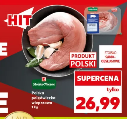 Polska polędwiczka wieprzowa Stoisko Mięsne promocja w Kaufland