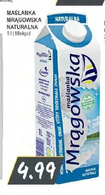Maślanka Mrągowska naturalna promocja w Słoneczko