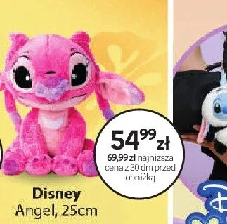 Pluszak Disney Angel 25cm promocja w Dzień Dziecka