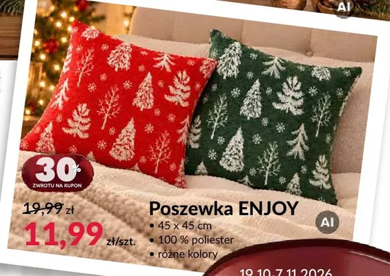 Poszewka Enjoy promocja w Salony Agata