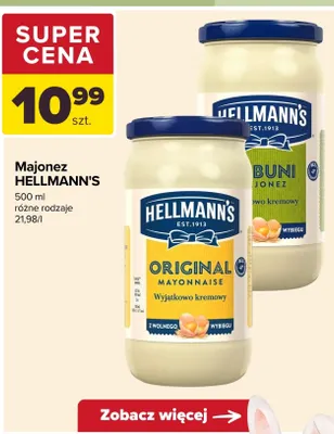 Majonez różne rodzaje promocja w Carrefour