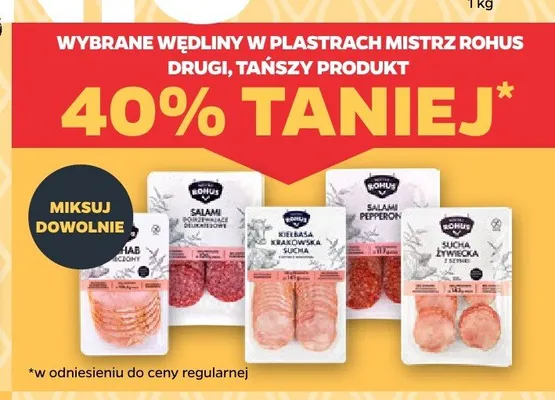 Schab pieczony w plastrach Mistrz Rohus promocja w Netto