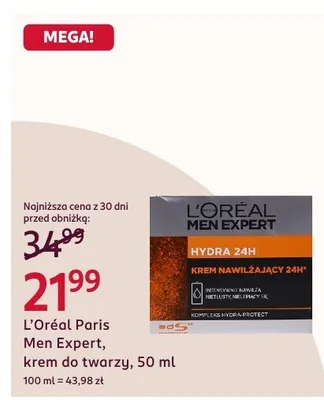 Krem do twarzy promocja w Rossmann