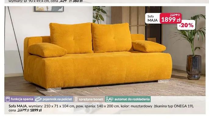 Sofa Maja promocja w Salony Agata