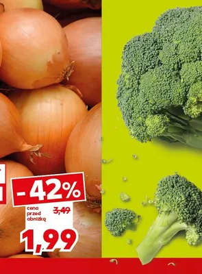 Cebula żółta promocja w Kaufland