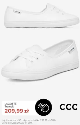 Trampki Lacoste promocja w CCC