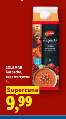 Gazpacho zupa warzywna Sol & Mar promocja w Lidl