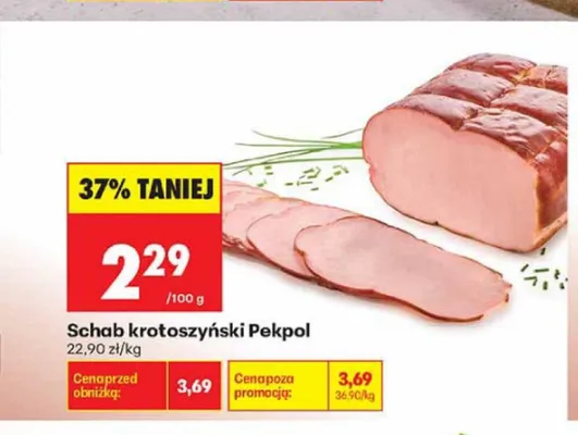 Schab krotoszyński Pekpol promocja w Biedronka