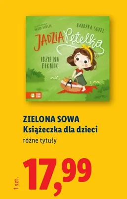 Książeczka dla dzieci promocja w Lidl
