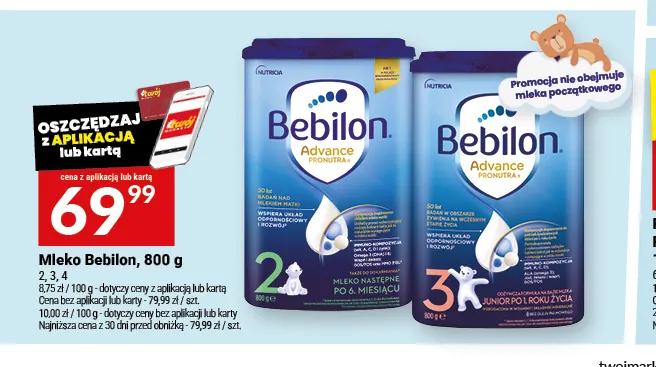 Mleko Bebilon 4 promocja w Twój Market