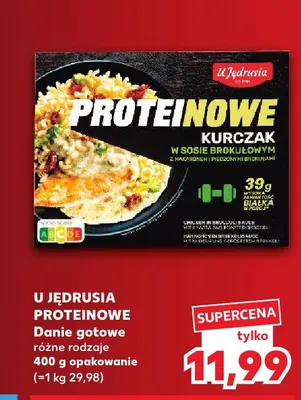 Danie gotowe proteinowe U Jędrusia promocja w Kaufland