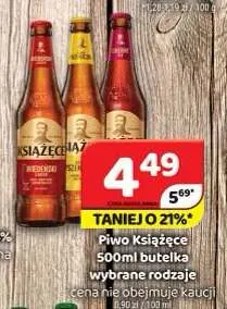 Piwo Książęce promocja w Delfin