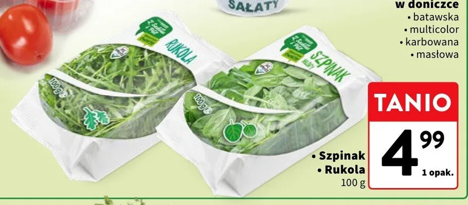 Rukola Z Sadów i Pól promocja w Intermarche