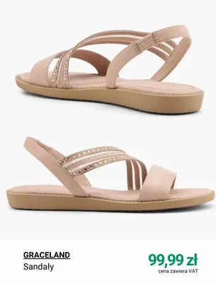Sandały Graceland promocja w Deichmann