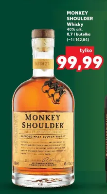 Whisky 0,7 l promocja w Kaufland