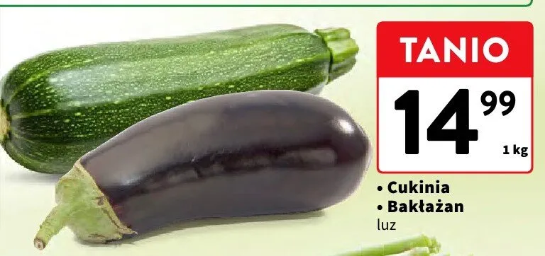 Bakłażan promocja w Intermarche