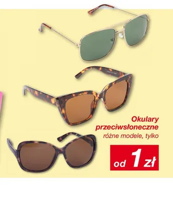 Okulary przeciwsłoneczne promocja w KiK