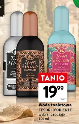 Woda toaletowa Tesori d'Oriente Ayurveda promocja w Intermarche