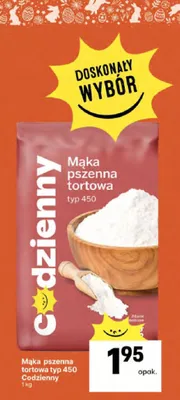 Mąka pszenna tortowa typ 450 promocja w Delikatesy Centrum