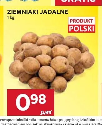 Ziemniaki jadalne promocja w Stokrotka