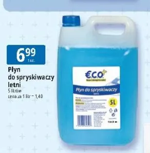 Płyn do spryskiwaczy letni Eco+ promocja w Leclerc