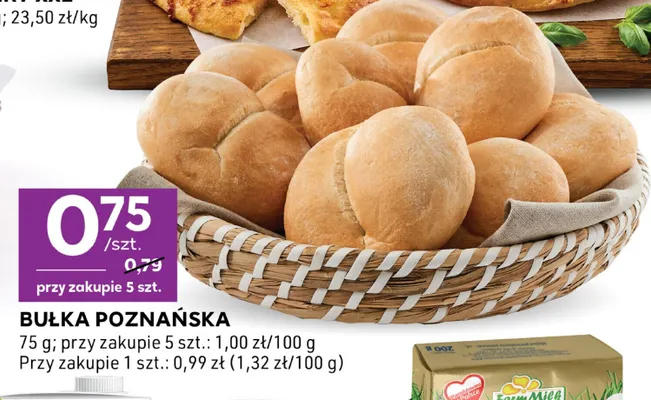 Bułka poznańska promocja w Stokrotka