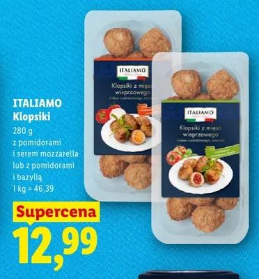 Klopsiki z pomidorami i bazylią promocja w Lidl