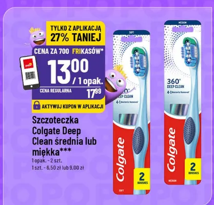 Szczoteczka Colgate Deep Clean miękka promocja w POLOmarket