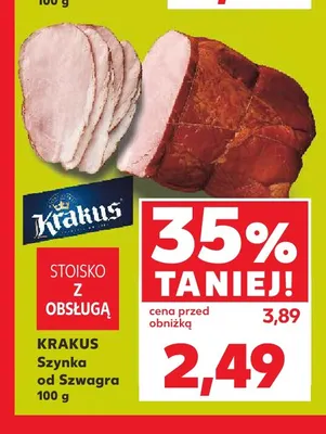 Szynka od Szwagra Krakus promocja w Kaufland