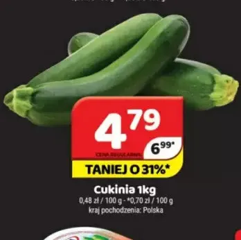 Cukinie promocja w Delfin