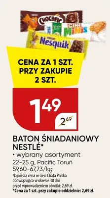 Baton śniadaniowy promocja w Chata Polska