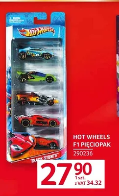 Samochodziki F1 Hot Wheels 5-pak promocja w Selgros