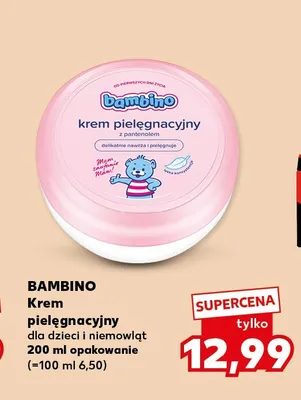 Krem pielęgnacyjny dla dzieci i niemowląt Bambino promocja w Kaufland