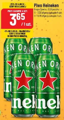 Piwo Heineken promocja w POLOmarket