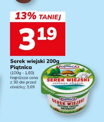 Serek wiejski Piątnica promocja w Hitpol