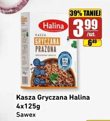 Kasza gryczana prażona Halina 4-pak promocja w API Market