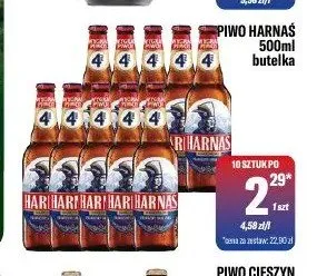 Piwo Harnaś promocja w Tomi Markt