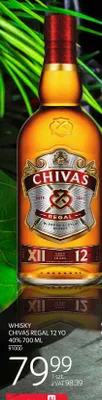 Whisky Chivas Regal 12 YO promocja w Selgros